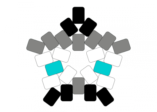Libramasculine Star - gray, lgbtqia, libramasc, libramasculine, pride, star