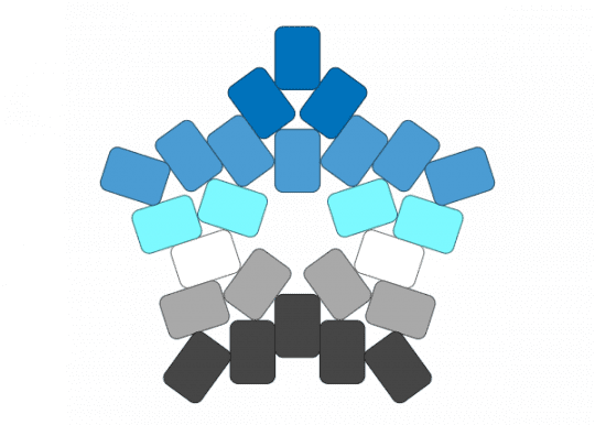 Frayrose Star - frayromantic, frayrose, fraysexual, lgbtqia, light blue, pride, star