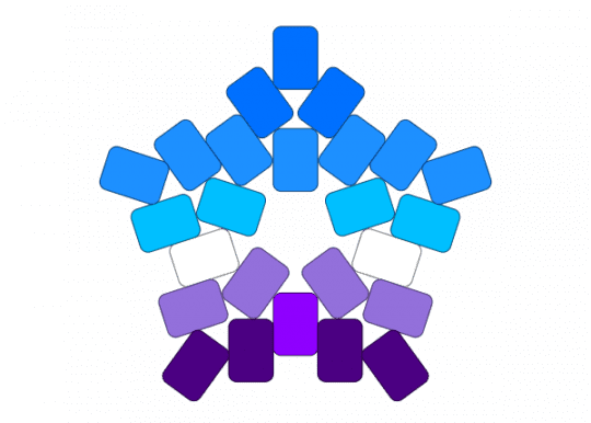 Berrisexual Star - berrisexual, berrisexual pride, lgbtqia, light blue, purple, star