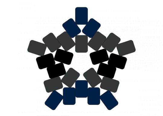 Gendervoid Star - black, blue, gendervoid, lgbtqia, pride, star