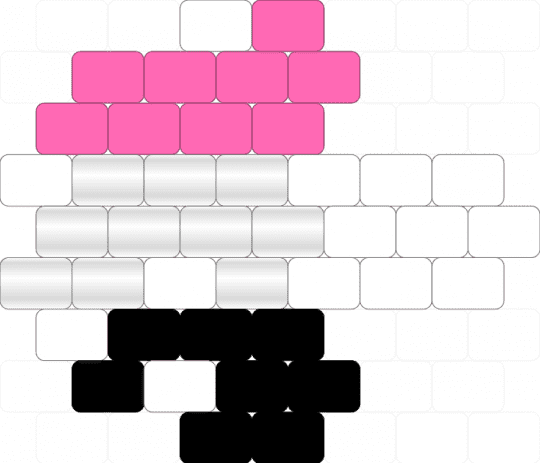 Femaic Pride Mushroom 🍄 - charm, femaric, lgbtqia, mushroom, pink, pride, white