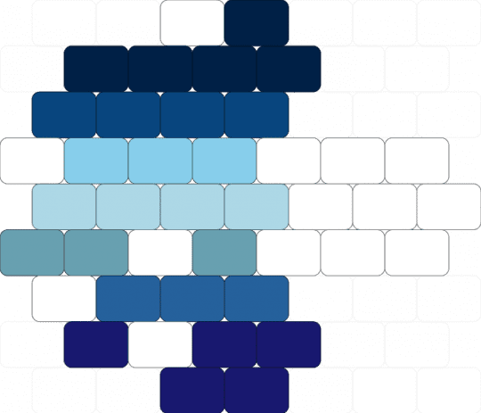 Frayfluid Pride Mushroom 🍄 - blue, frayfluid, lgbtqia, light blue, mushroom, pride