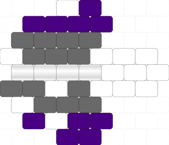Greysexual Pride Mushroom 🍄 - acespec, charm, gray, greysexual, lgbtqia, mushroom, pride, purple