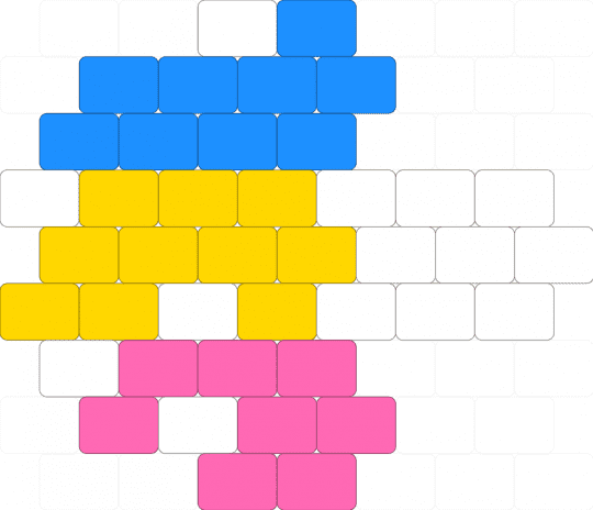 Pansexual Mushroom - light blue, mushroom, pan, pansexual, pride, yellow