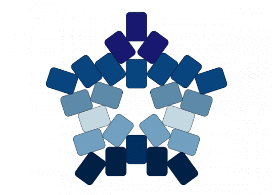 Frayfluid Star - blue, frayfluid, lgbtqia, pride, star