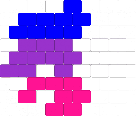 Bisexual Pride Mushroom - bi, bisexual, mushroom, pink, pride, purple