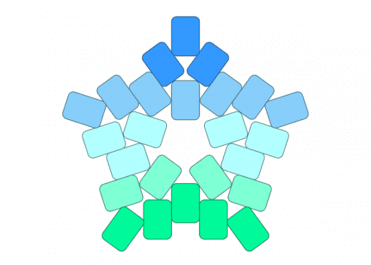 Minromantic Star - light blue, minromantic, pride, star, teal