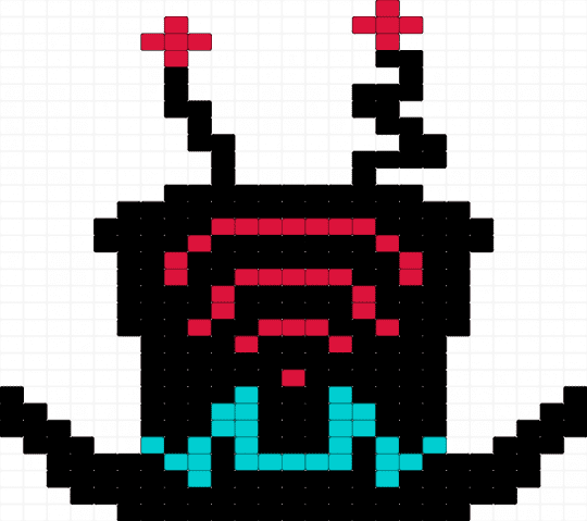 Vox’s hat - black,red,light blue