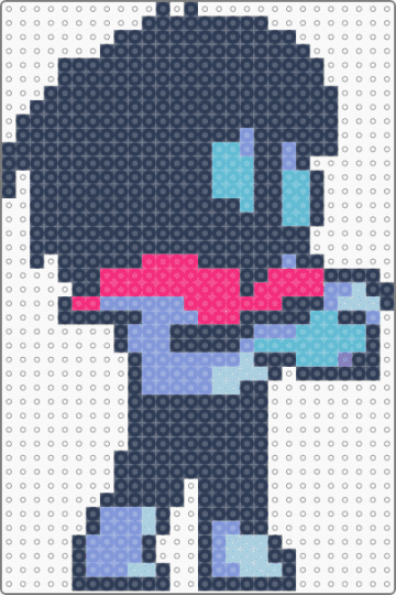 Kris Pose - purple,deltarune,kris,fun gang,fun gang pose,pose