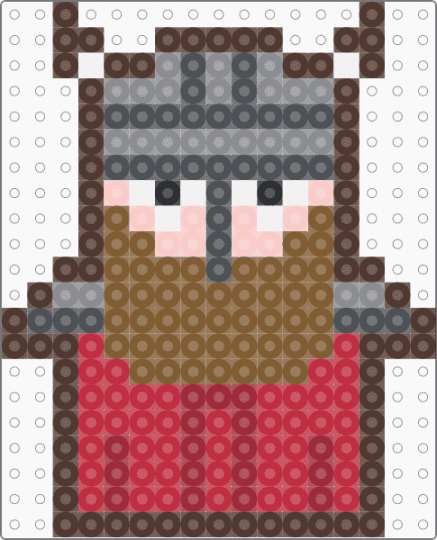 Eisen - brown,gray,tan,red,anime,frieren,eisen