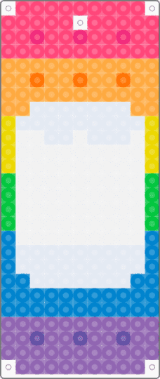 DAND-AID - white,red,pink,orange,colorful