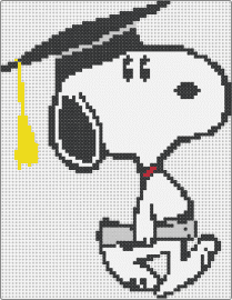 Snoopy Graduación - snoopy,graduation,peanuts,charlie brown,school,university,college,diploma,charac