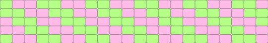 Pink and green - yellow,pink,green,pink and green