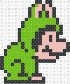 Frog Mario - frog,mario,costume,nintendo,video game,character,green,tan