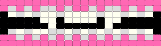 Teef - pink,white