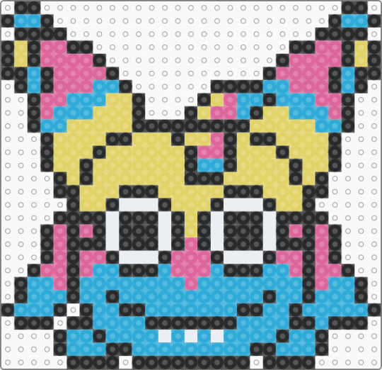 Yatta 🎉 - yellow,light blue