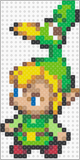 Link and Ezlo - green,yellow,tan,beige,the legend of zelda,tloz,minish cap,toon link