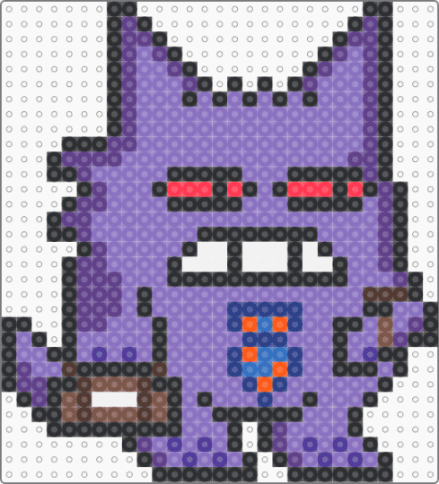 Business Gengar - purple,blue,gengar,pokemon,work