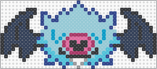 Woobat - light blue,purple,pokemon,unova,bat
