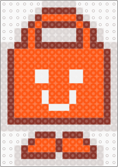 EShop bag - orange,nintendo,3ds,mascot