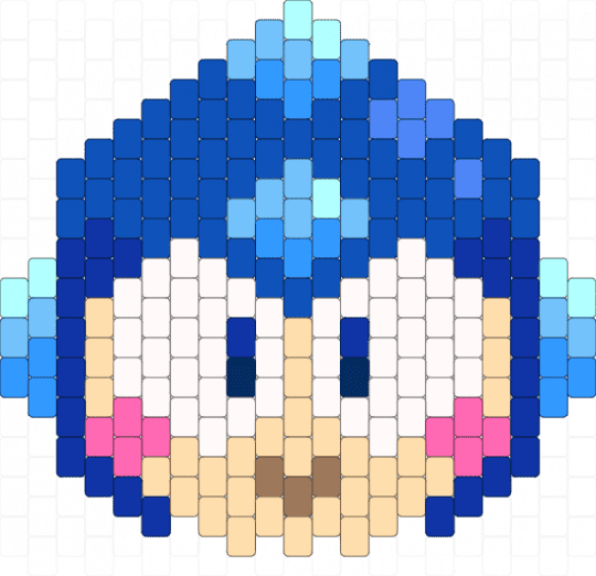 Mega Man peyote - beige, blue, capcom, character, cute, gaming, light blue, megaman, purple, robot