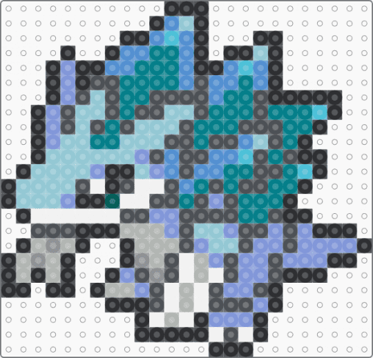 Alolan Sandslash - gray,light blue,pokemon,alola,ice