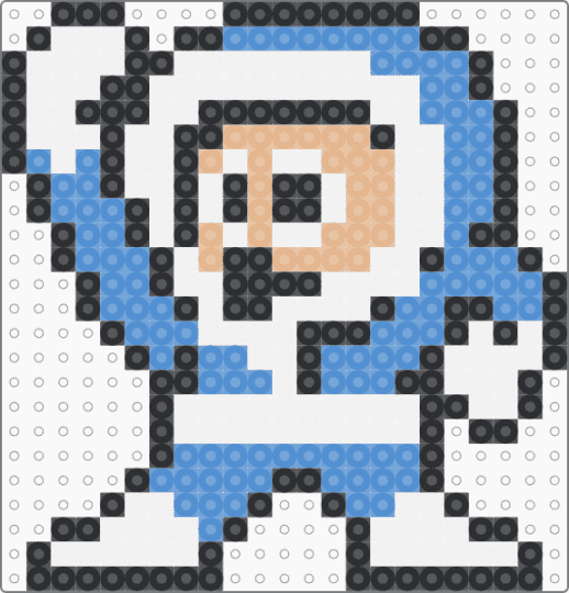Ice Man - light blue,mega man,mega man 1,robot,snow
