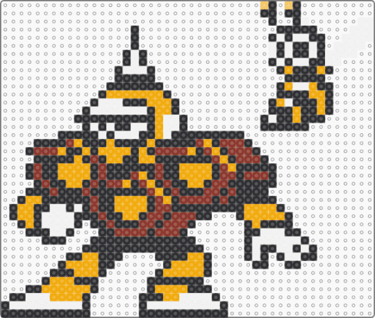 Mega Man 9 - Hornet Man - black,orange,red,mega man 9,mega man,bug,bee