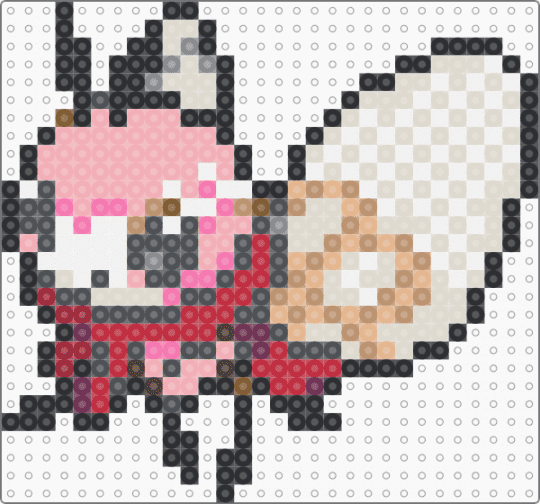 Shiny Ribombee - gray,beige,pokemon,shiny,shiny pokemon,alola,pokemon sun and moon,bug