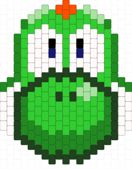 Yoshi - dinosaur, green, mario, nintendo, super mario bros