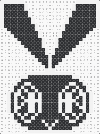 Front-Facing Vibri - white,black,vib ribbon,vibri,playstation,music