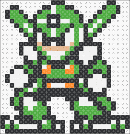 Gyro Man - black,green,mega man,megaman,mega man 5,robot,helicopter