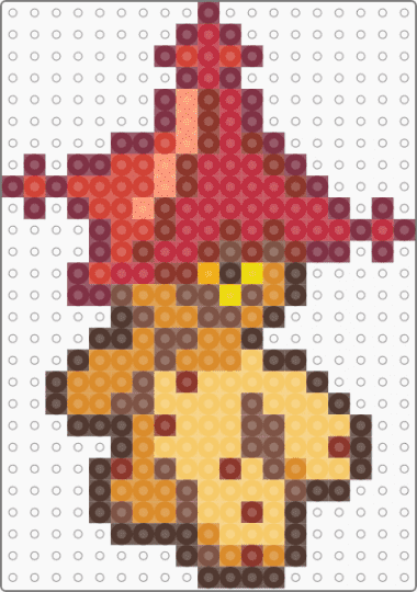 Shiny Cacturne - brown, cactus, hoenn, pokemon, pokemon ruby, red, shiny, shiny pokemon
