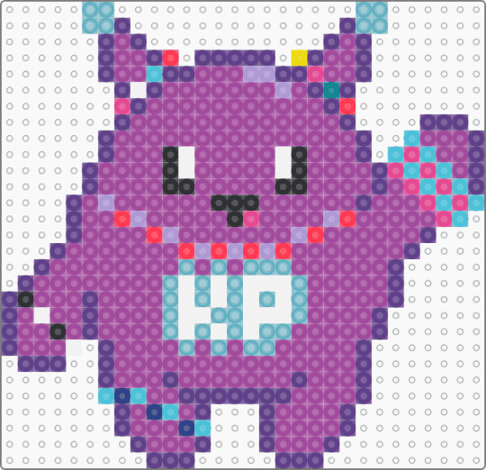 KP - purple,pink,kp,mascot