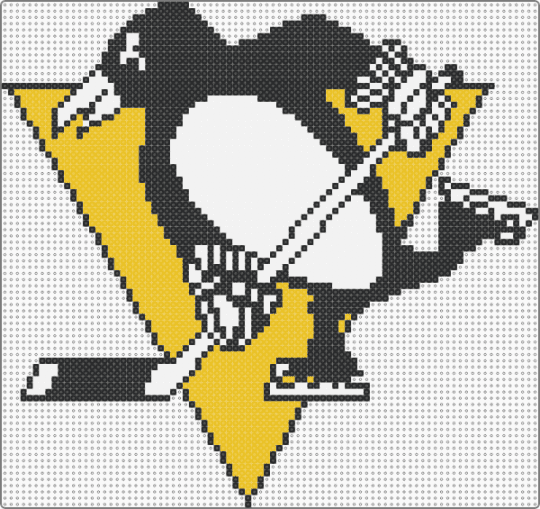 Pittsburgh Penguins - white,yellow