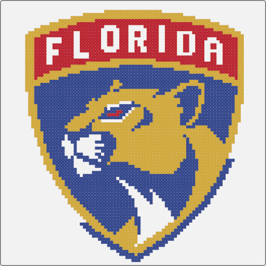 Florida Panthers - blue,orange
