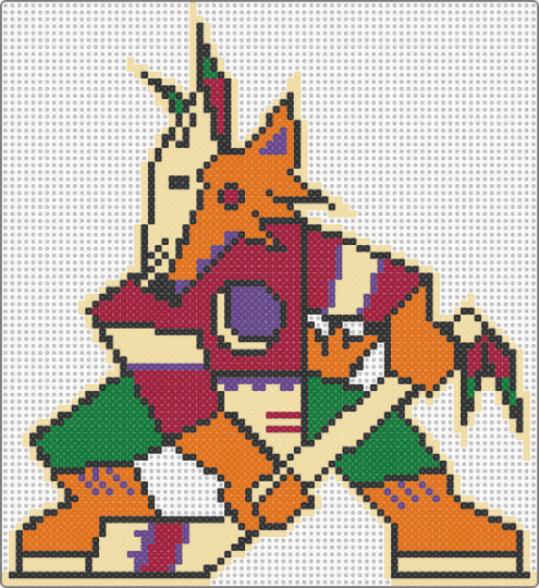 Arizona Coyotes Kachina - coyotes,hockey,sports,team,animal,sport,nhl,arizona,beige,orange
