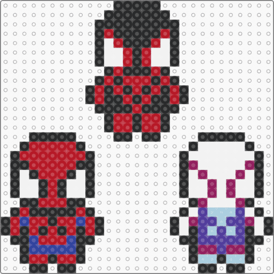 Spidey - black,red