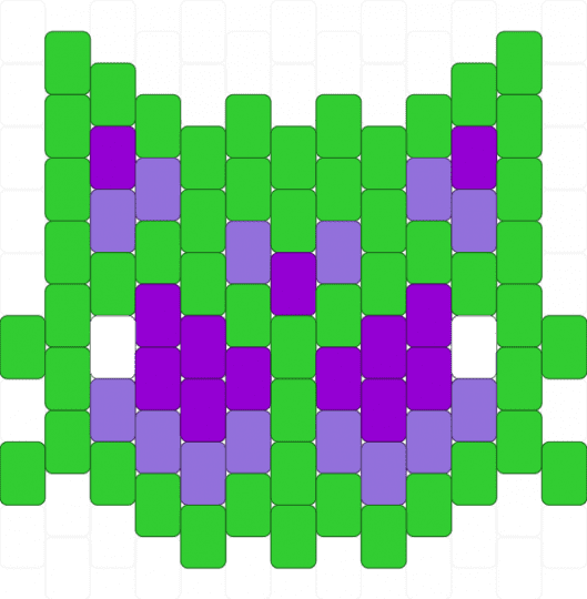「+」gn4rpy p4tt3rn - green,purple