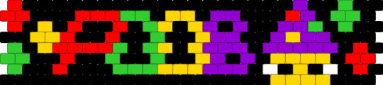 Poob - black,purple,red,yellow