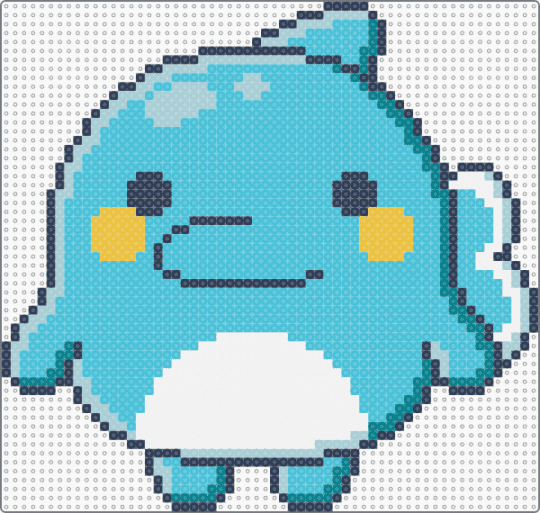 tamagotchi paradise irukatchi large - video game,gaming,animal,light blue,tamagotchi,irukatchi,dolphin,blue,ocean,sealife