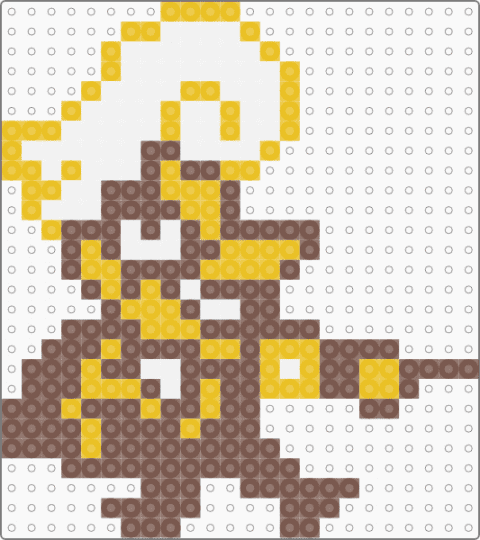 lanino board pose (deltarune) - yellow,tan,deltarune,lanino