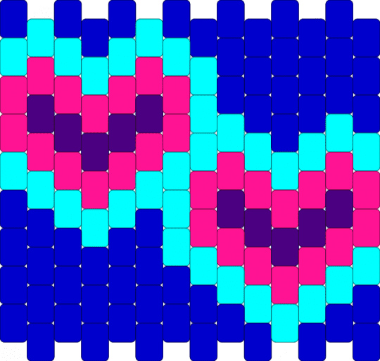 Heart lighter - purple