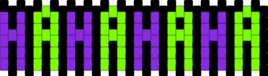 Joker (DC) Themed Cuff I Guess - hahahaha,batman,cuff,comic book,villain,multistitch,character,movie,purple,green,black,joker,dc