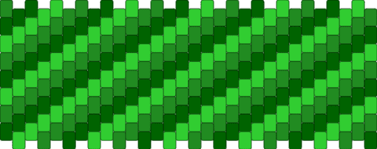 Just a simple green cuff - green,cuff,light,dark,easy,popular,cute,nature