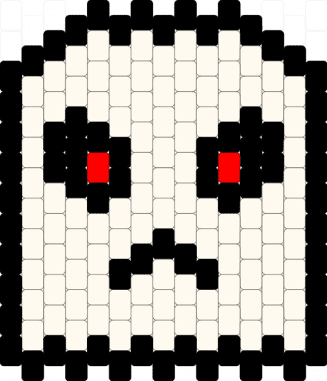 Ghost - white,cotdtransparency,ghost,red,black,charm,halloween,popular