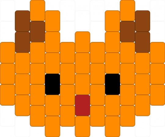 silly animal - orange,charm,cute,easy,animals,brown,popular