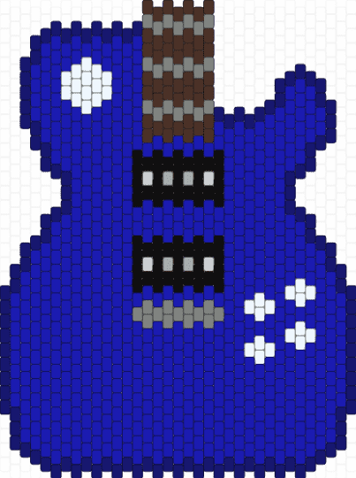 Guitar again??? - purple,blue,popular,hard,guitar,pretty,cute,silly,yippee