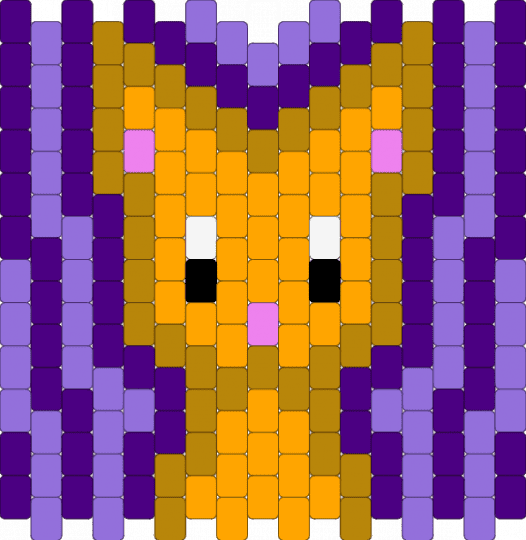 My cat as a charm - purple,kitty,cat,yellow,charm,cute,popular