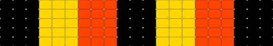 Germany ladder stitch! - yellow,red,german,germany,ladder stitch,black